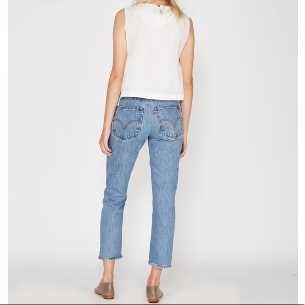 ReDone x Levi’s High Rise Crop Jean